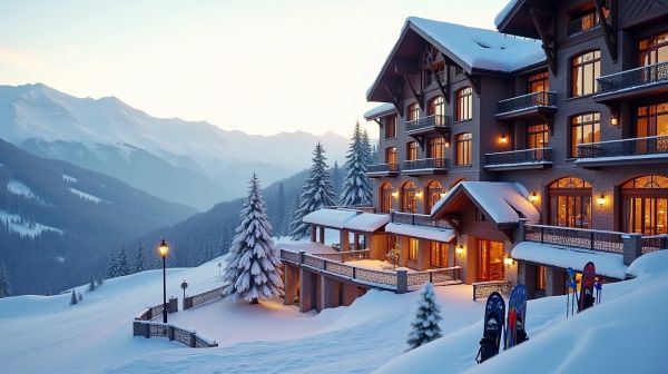 Hôtels aux pieds des pistes : votre séjour ski décuplé